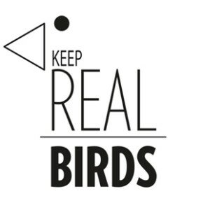 Keep Real Birds. Round tree!